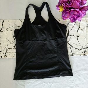 SPORTEK Black Workout/Athletic Top LARGE
